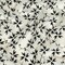 1 Yard Black & White Floral Silk Crepe de Chine 44" Wide Designer Fabric for Wrap Dresses & Scarves